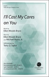 I'll Cast My Cares on You SATB choral sheet music cover